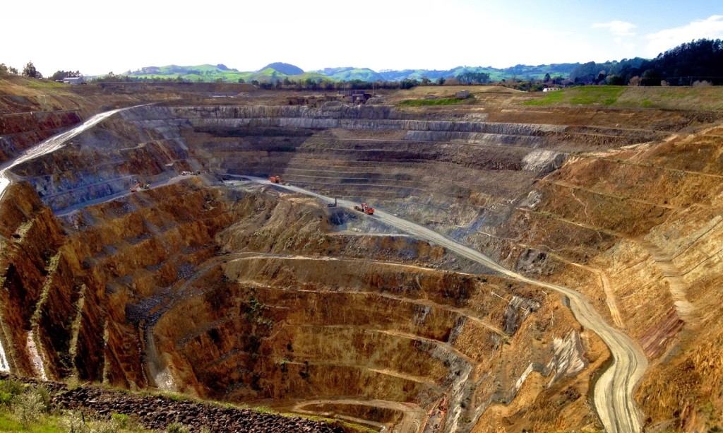 open pit