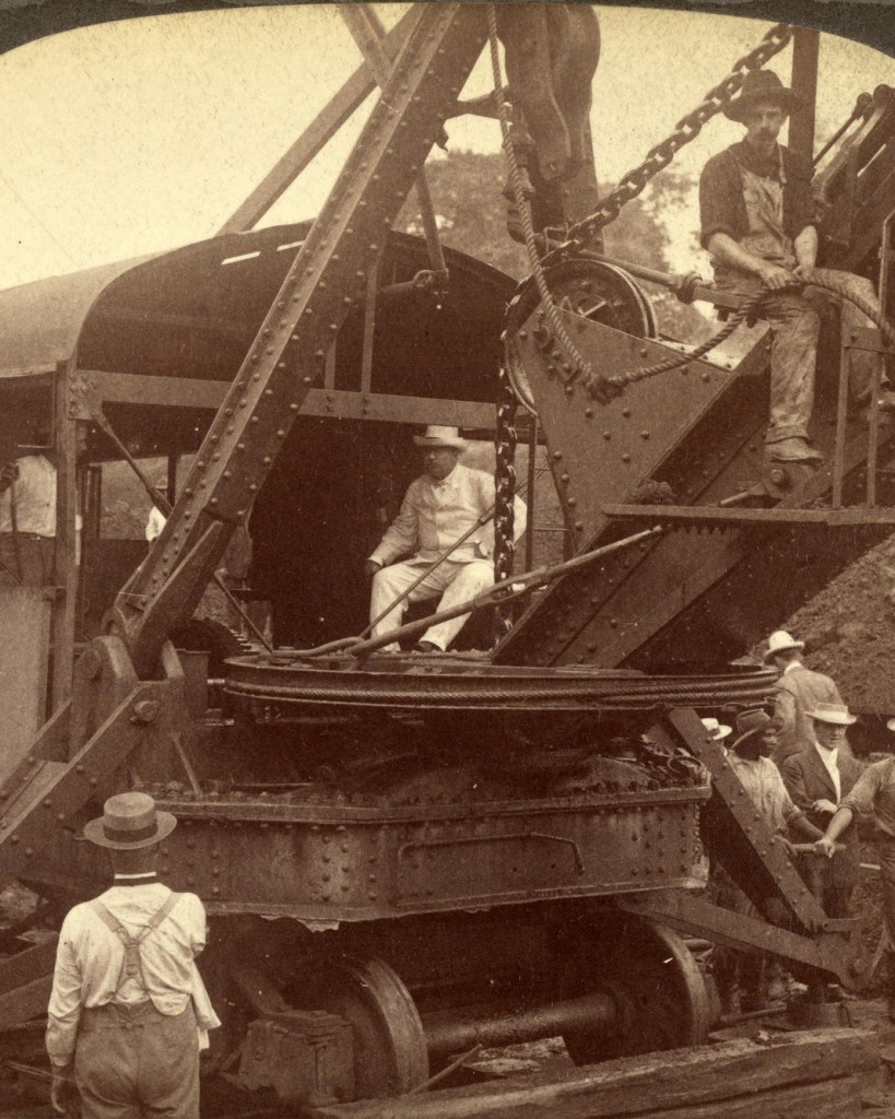 teddy and the steam shovel