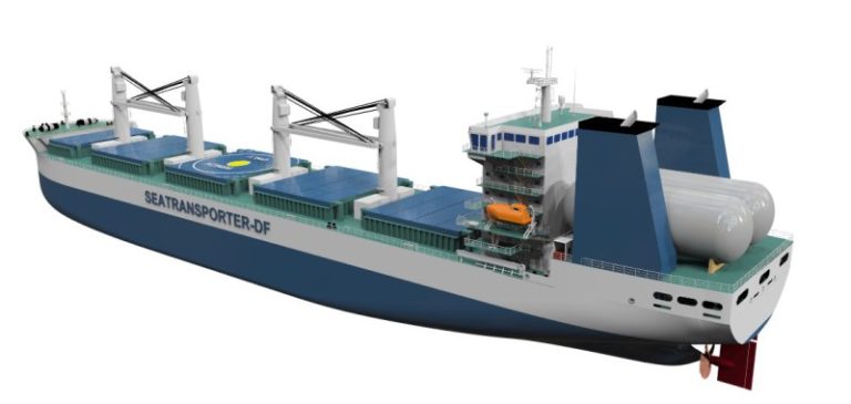 LNG powered ship