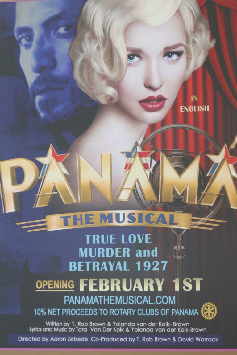 panama the musical poster