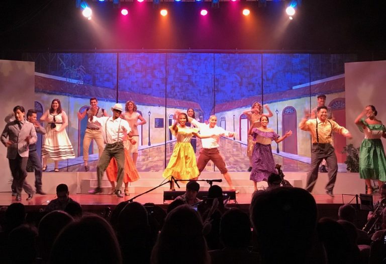 Panama the musical stage