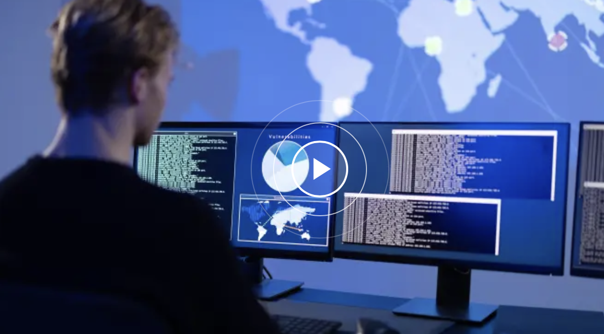 Monitoring room at Panama cybersecurity center government SOC Panama