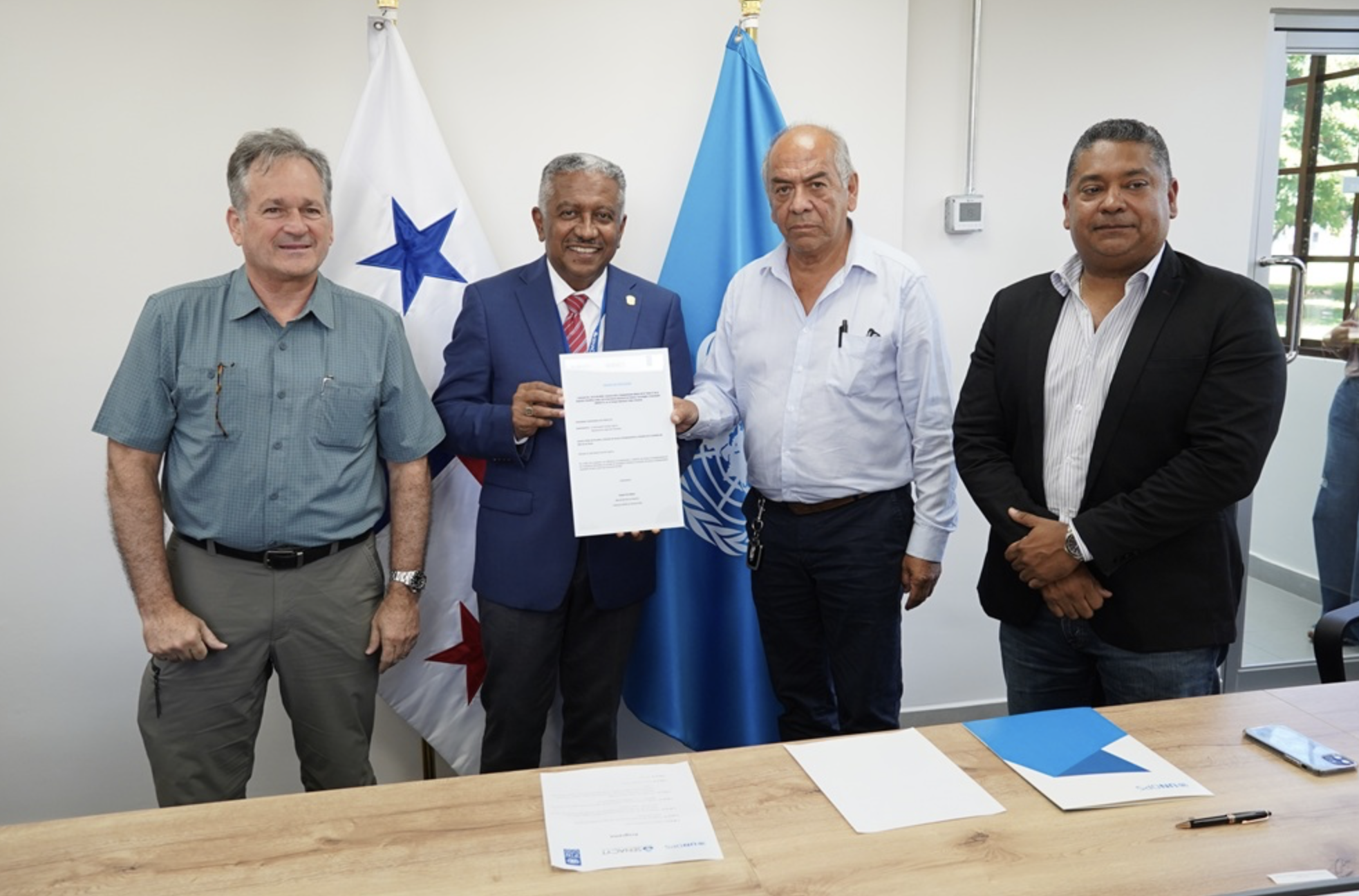 Construction work at Panama scientific station in Coiba national park