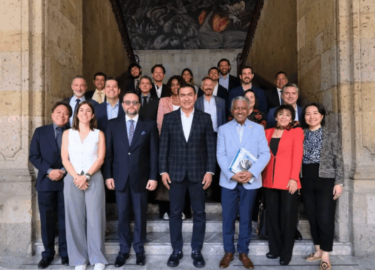 Officials from Panama and Jalisco at Panama semiconductor mission signing for Panama chip initiative