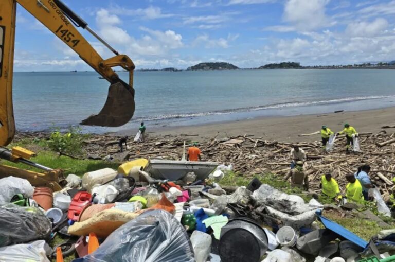 Cleaning of rivers and beaches in Panama