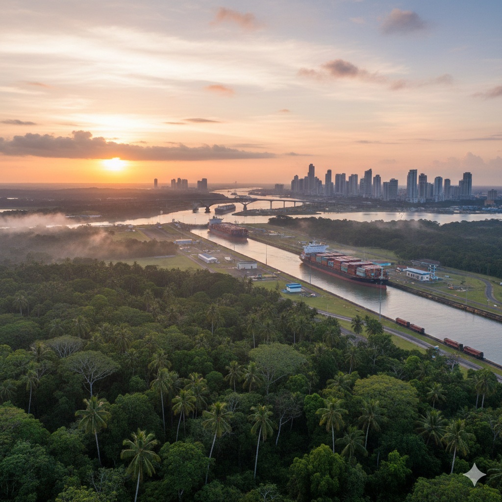 Dignitaries meeting in Panama City to discuss the organization of the Panama Language Congress (CILE 2028) and Bilateral Spain Panama relations.