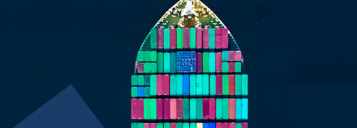 Aerial view of the Panama Canal projects site including the future natural gas pipeline area.