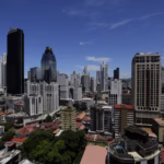 Infographic showing the India Panama business route and its role as a regional platform.