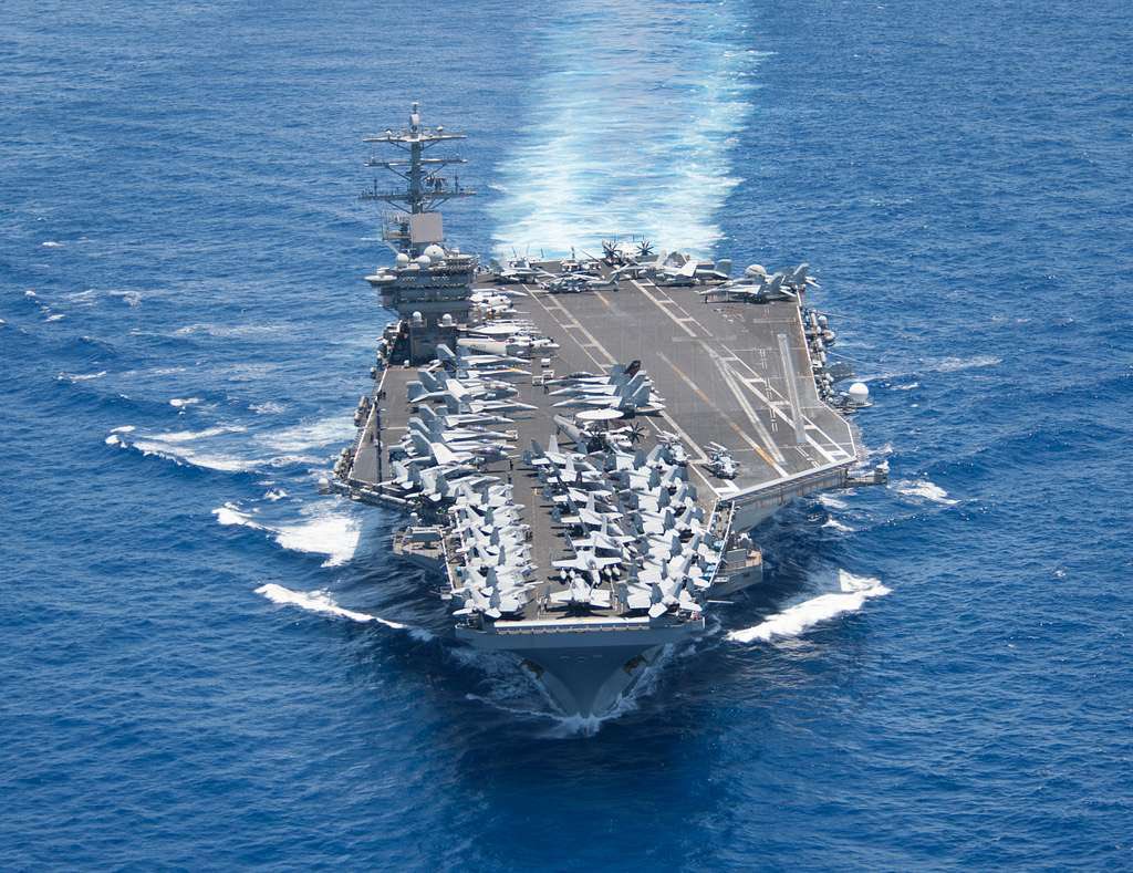 US Navy ships arriving at the port of Balboa for a regional security cooperation mission in Panama.