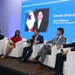 Digital dashboard used for Panama Fishery Surveillance showing real-time vessel locations via Global Fishing Watch technology.