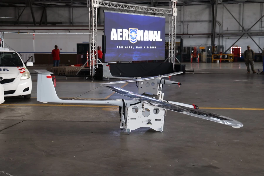 K1000 UAV Panama solar-powered unmanned aerial system for SENAN maritime surveillance
